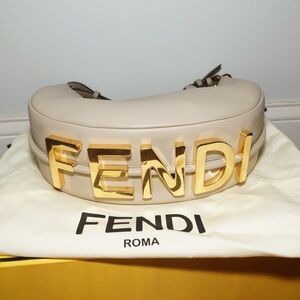 Fendi Small Beige Fendigraphy